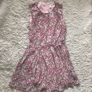 Maison Jules Pink Floral Dress Size 6